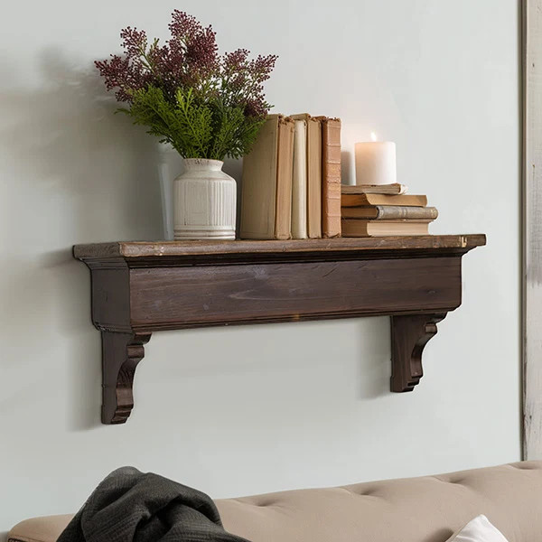 Wood Wall Shelf - Decor Steals | Decor Steals