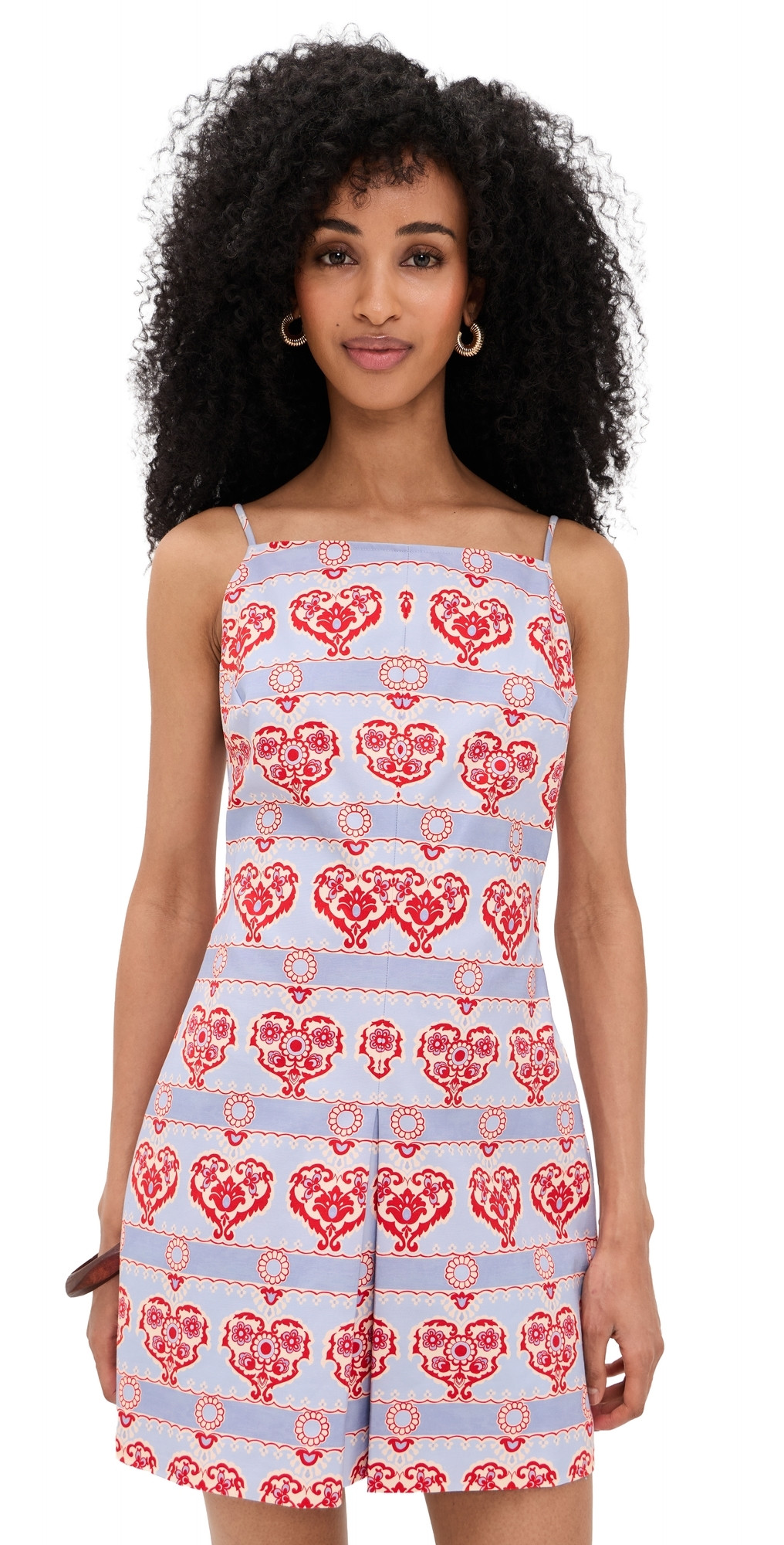 Hill House Home The Fae Dress Poppy Damask Stripe L | Shopbop
