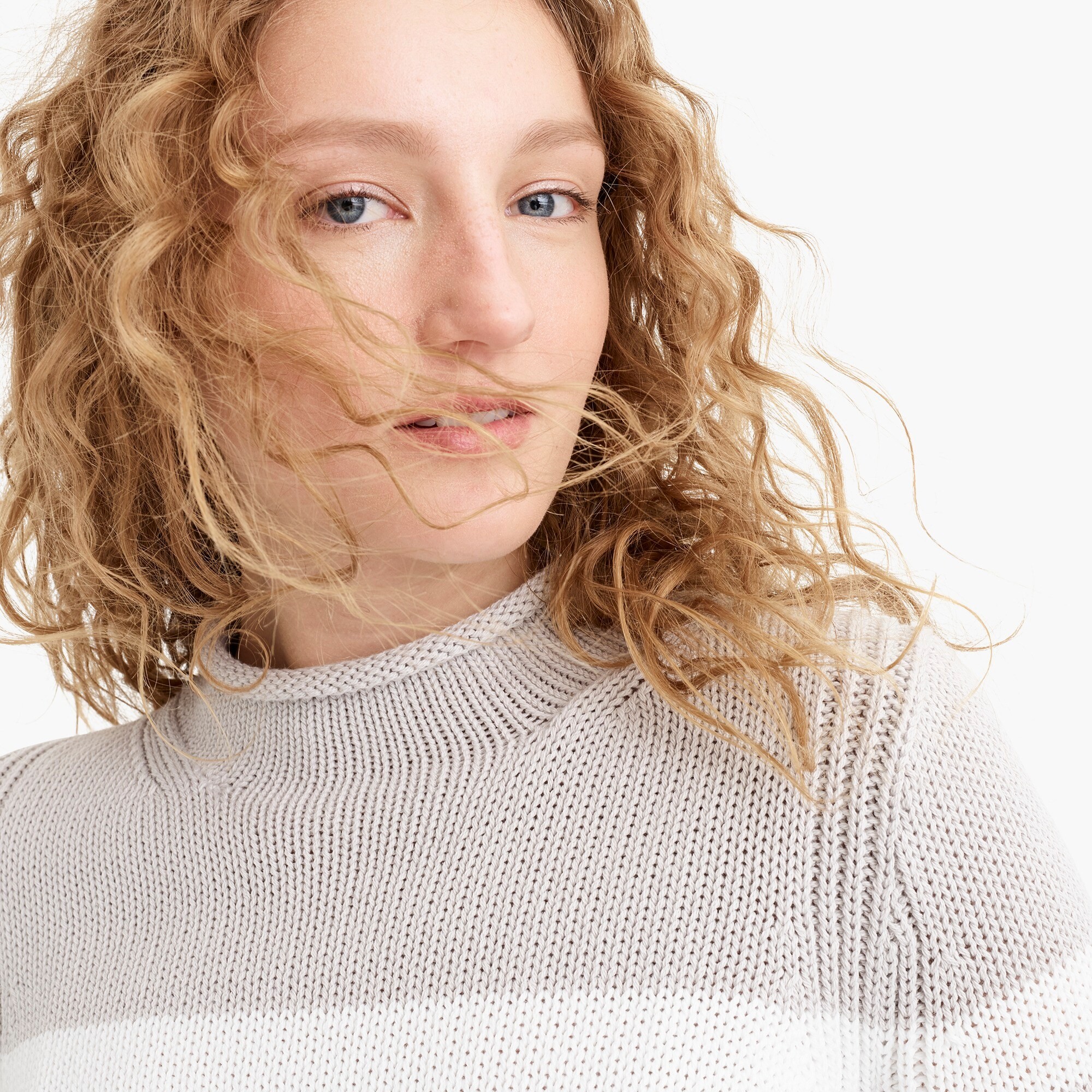 Women's 1988 rollneck™ sweater in stripe | J. Crew US