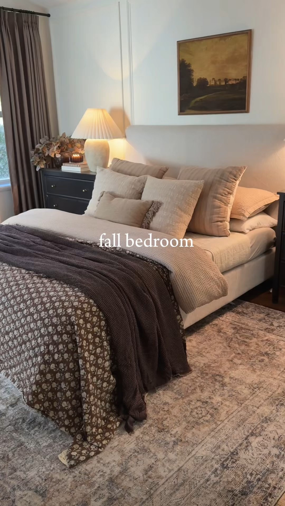 Fall bedroom 

#LTKSeasonal #LTKHome #LTKFallSale