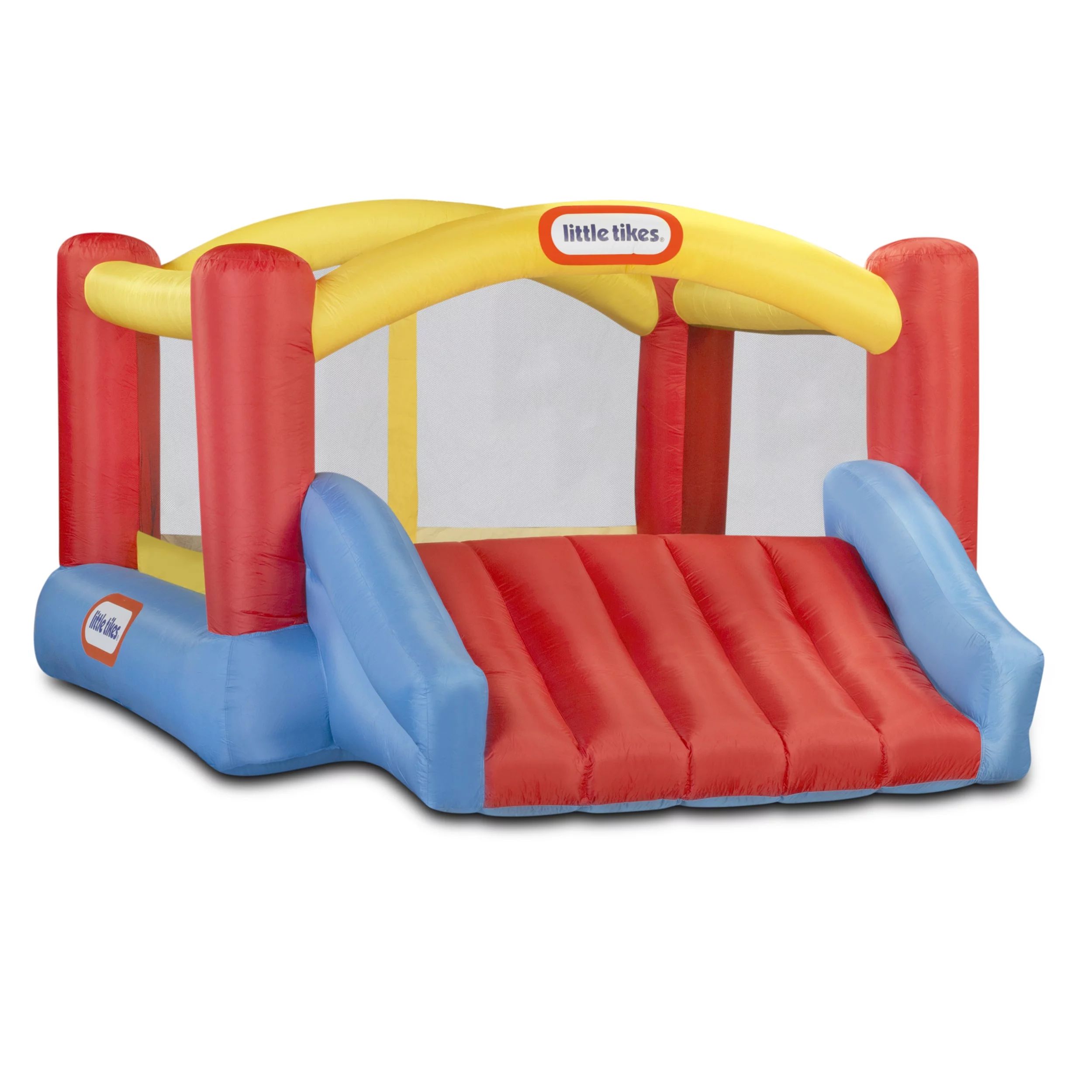 Little Tikes Jump 'n Slide 9'x12' Inflatable Bouncer, Inflatable Bounce House with Slide and Blow... | Walmart (US)