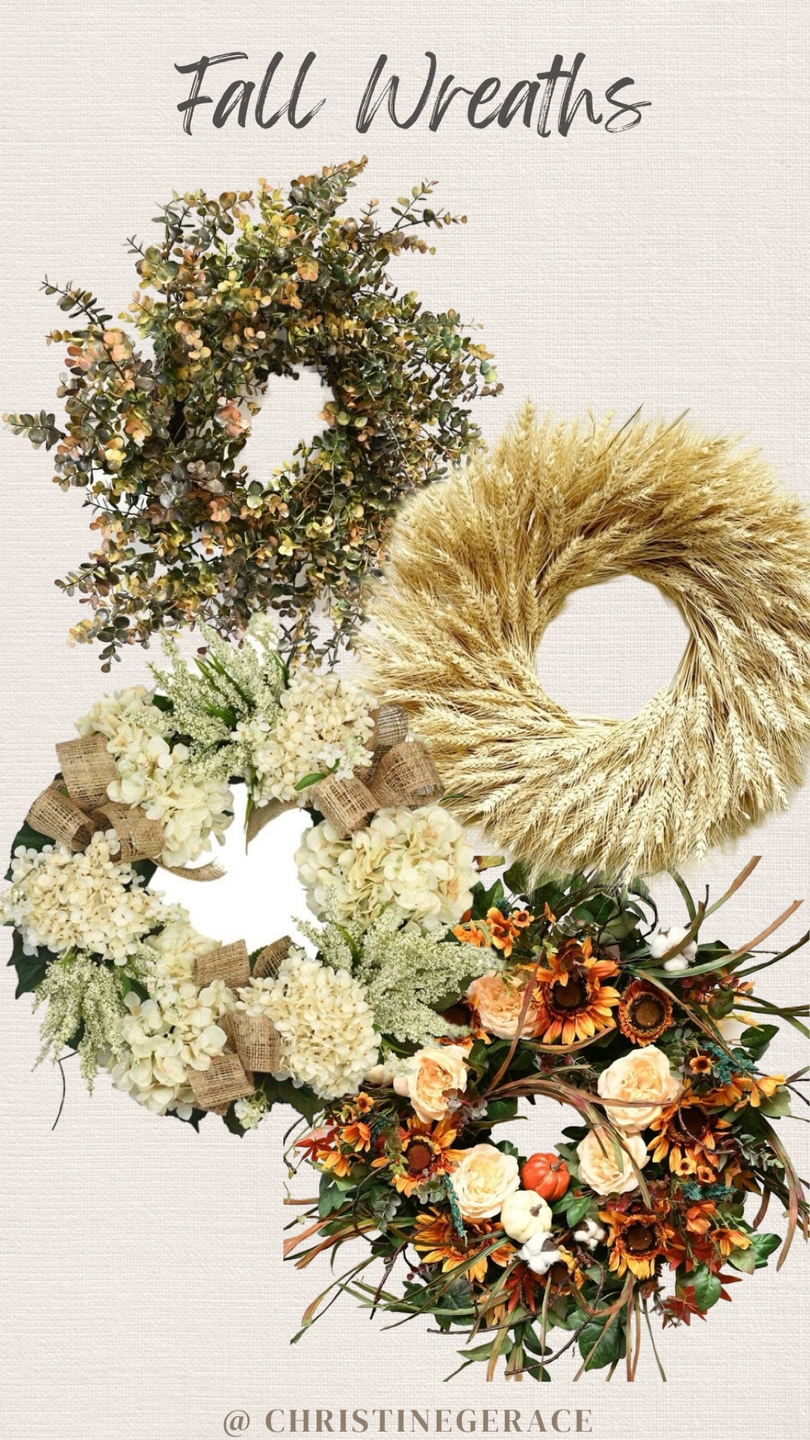 Fall wreaths from Wayfair 

#LTKStyleTip #LTKHome #LTKFallSale