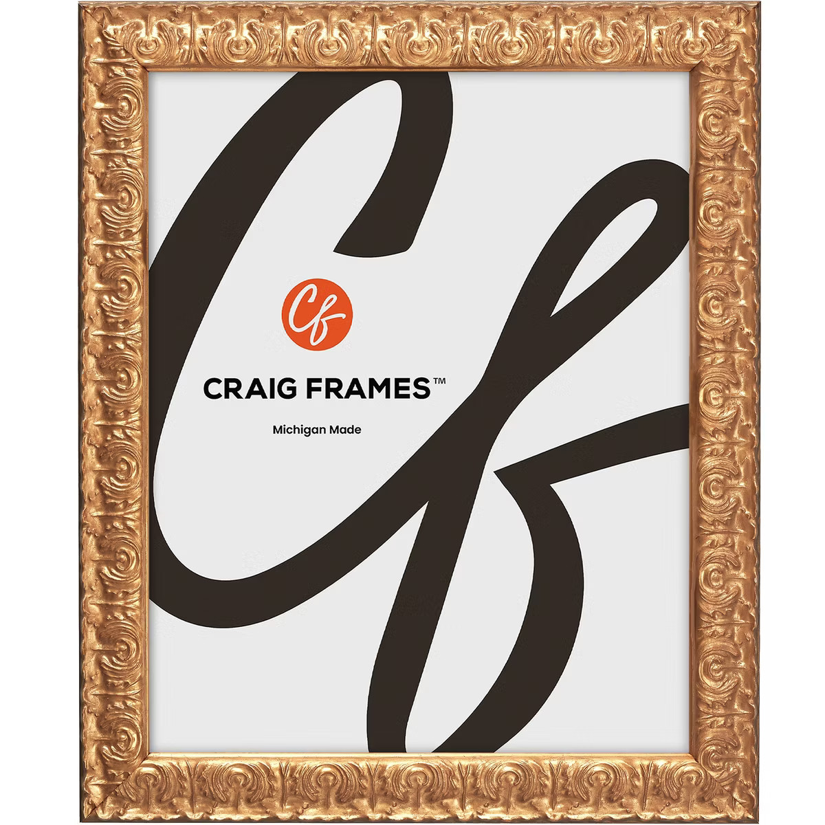 Craig Frames Versailles Ornate Gold Single Image Picture Frame, Matted | Target