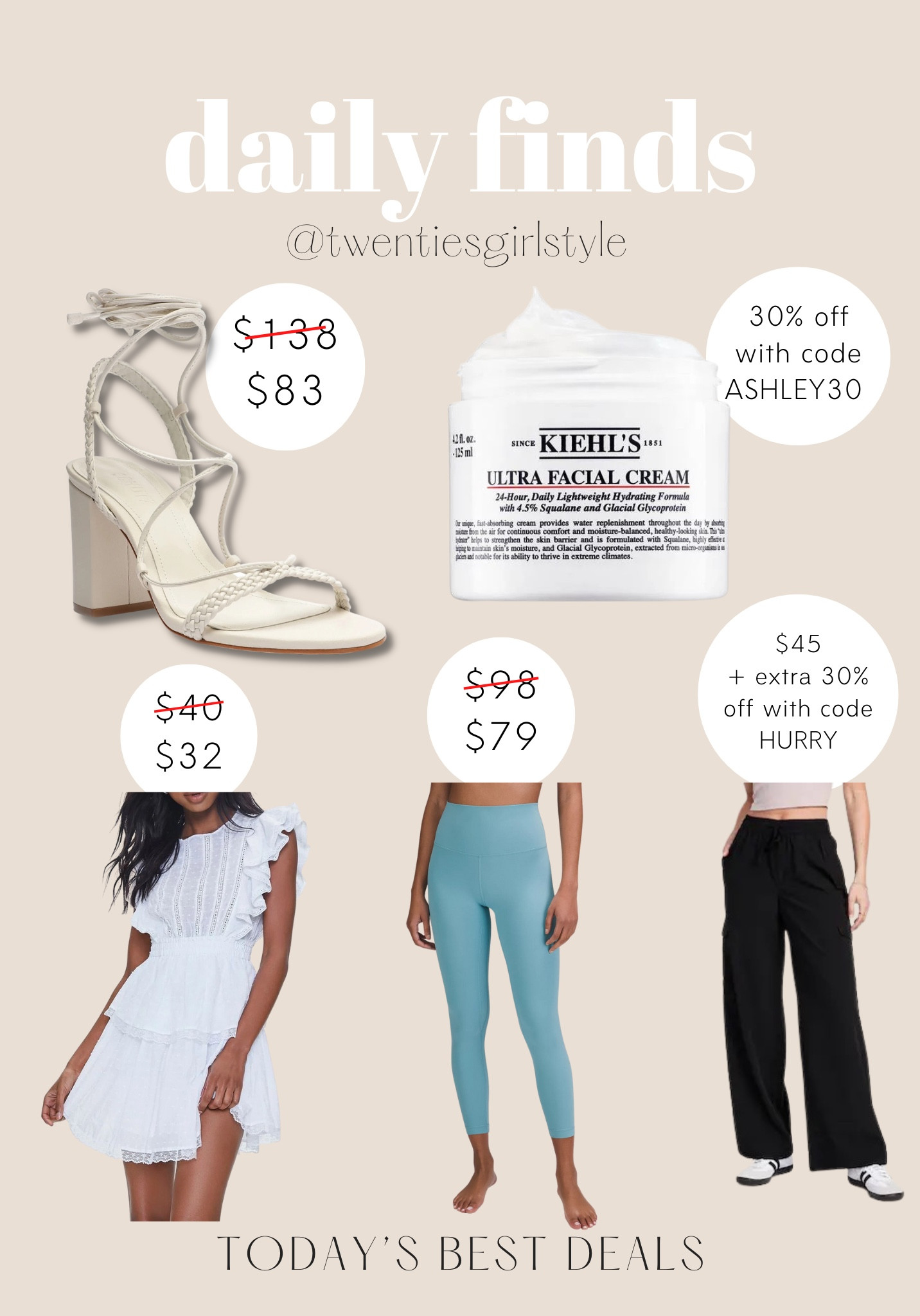 Daily Finds 🙌🏻🙌🏻

forever 21, Lululemom, Old Navy and more on sale 🙌🏻🙌🏻

#LTKshoecrush #LTKsalealert #LTKbeauty