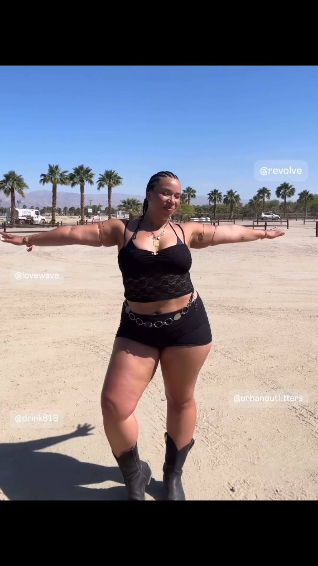 COACHELLAAA!! size: xl 🌵🏜️✨🤍🫶 my boots and metal belt are sold out so I linked different ones that are similar ✨

#LTKMidsize #LTKFestival #LTKStyleTip