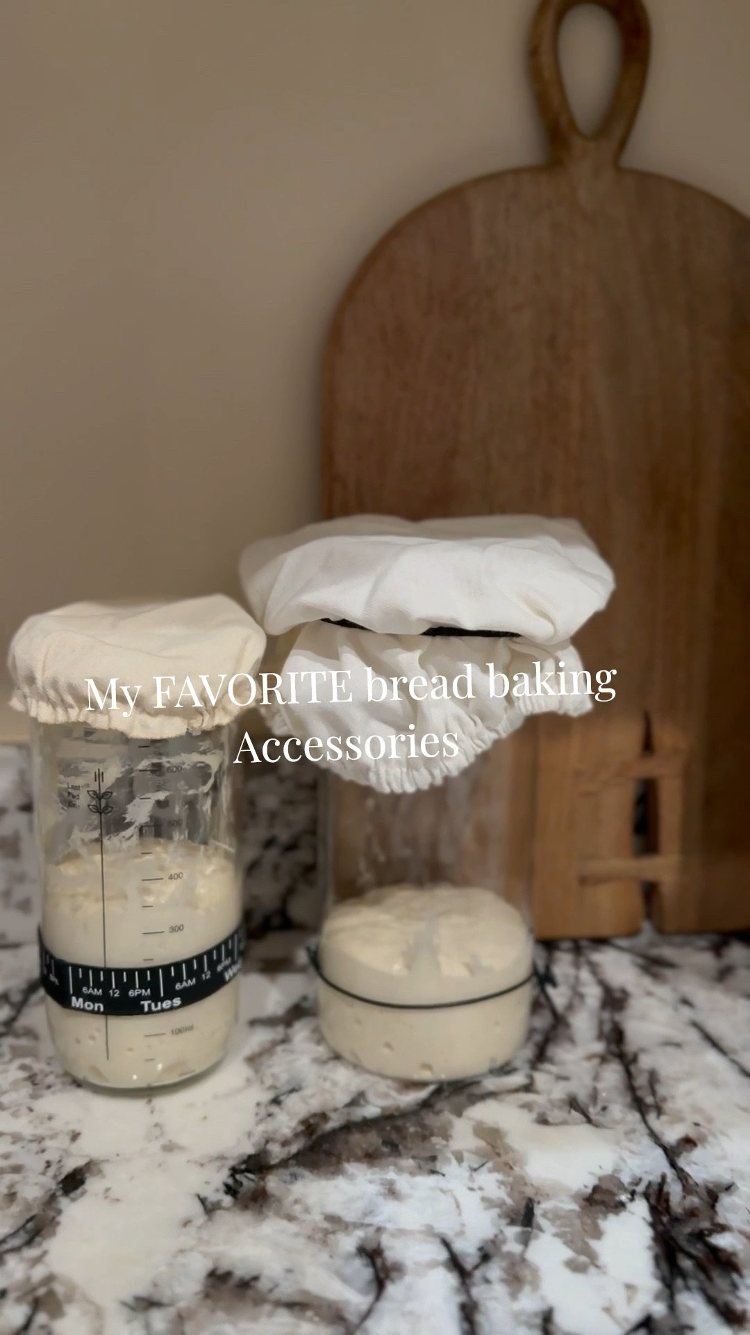 My favorite bread baking accessories 🤍

These are the tools I actually reach for when feeding my sourdough starter + baking at home.

Nothing fancy — just pieces that make the process easier and more enjoyable.

Save this for your next bake 🥖

🔗 Everything is linked in my LTK


#LTKHome #LTKmomlife #LTKfoodie