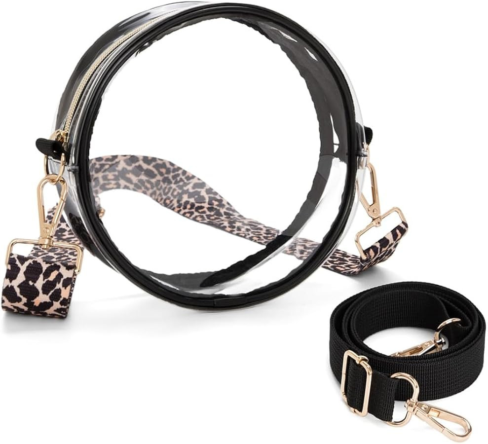 Clear Crossbody Purse Bag - Stadium Approved Concerts Bag | Amazon (US)