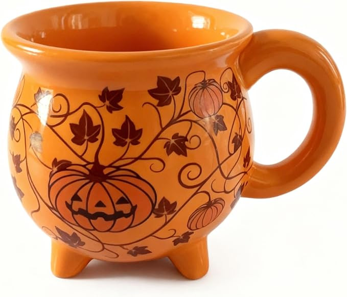 Ceramic Cauldron Mug - 12 oz Witches Brew Themed Coffee Cup, Microwave & Dishwasher Safe, Unique ... | Amazon (US)