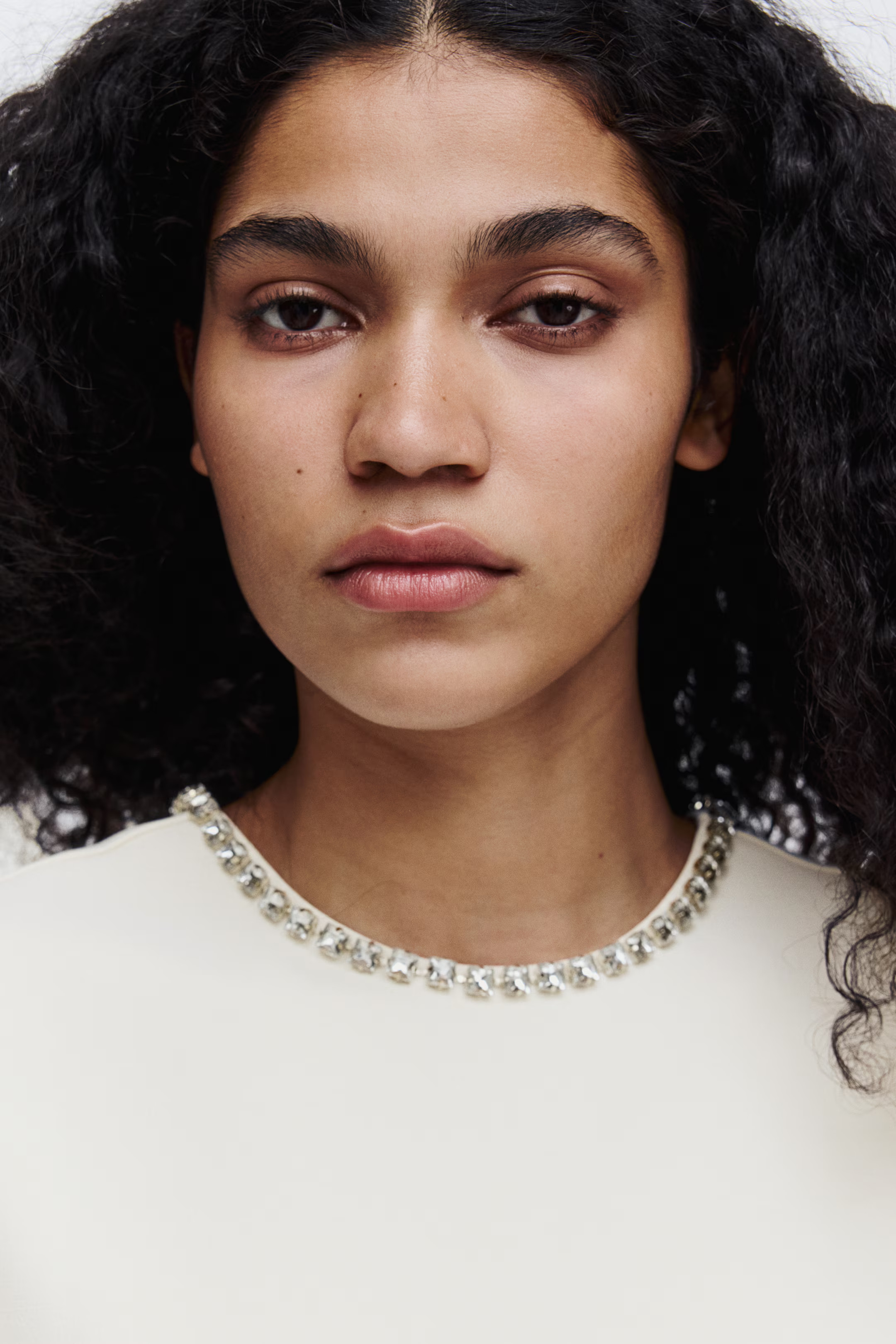 Rhinestone-Embellished Dress | H&M (US + CA)