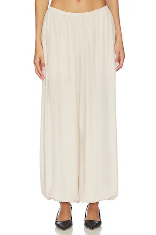 x Jasmine Tookes Kai Balloon Pant in Stone | Revolve Clothing (Global)