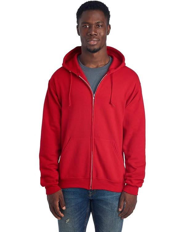 Jerzees Men’s NuBlend Fleece Hoodies & Sweatshirts, Cotton Blend, Sizes S-3X | Amazon (US)