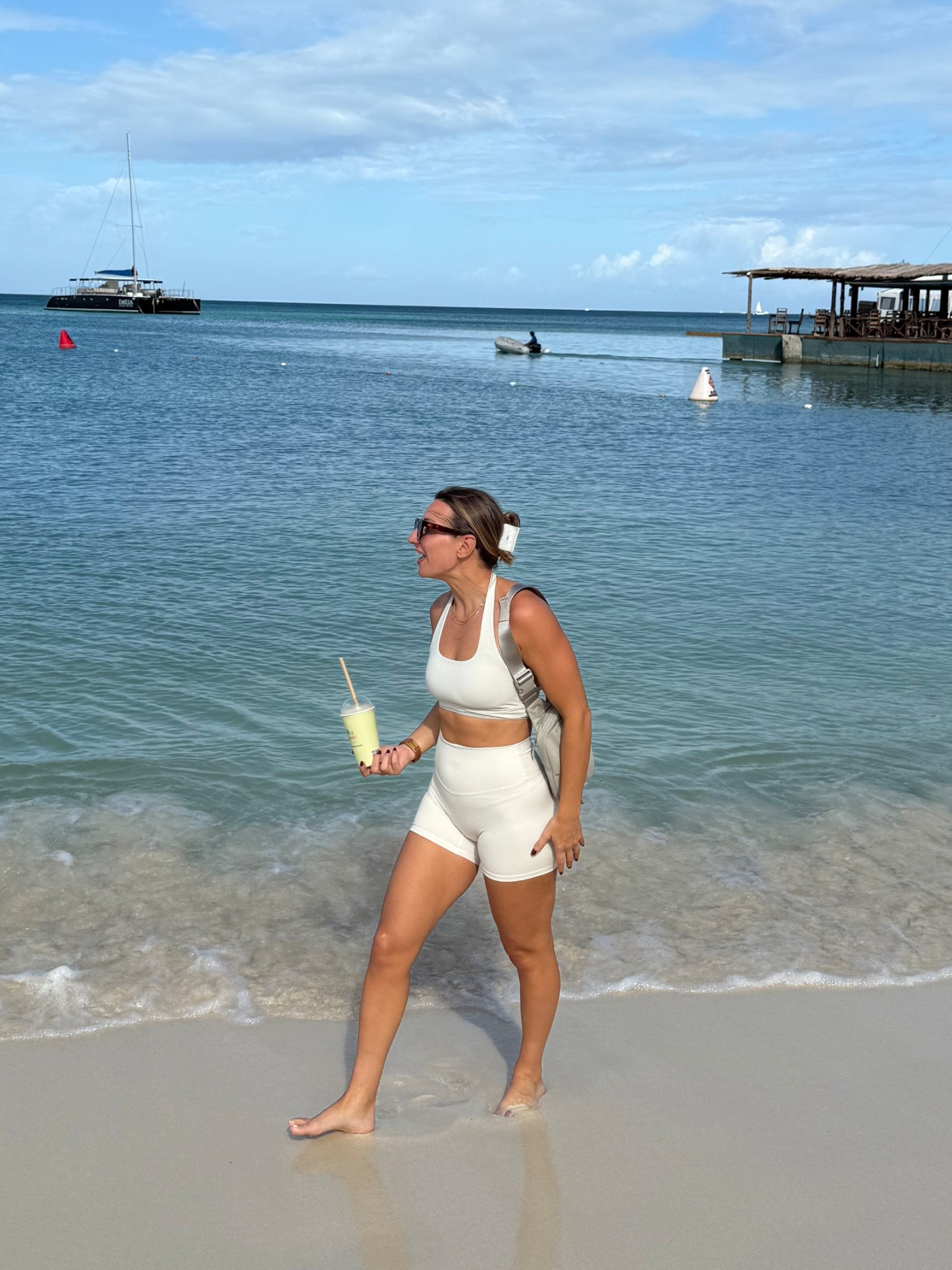 Post Pilates smoothie in Aruba! 

#LTKActive