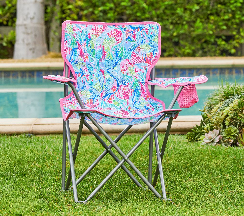 Lilly Pulitzer Mermaid Cove Freeport Chair | Pottery Barn Kids