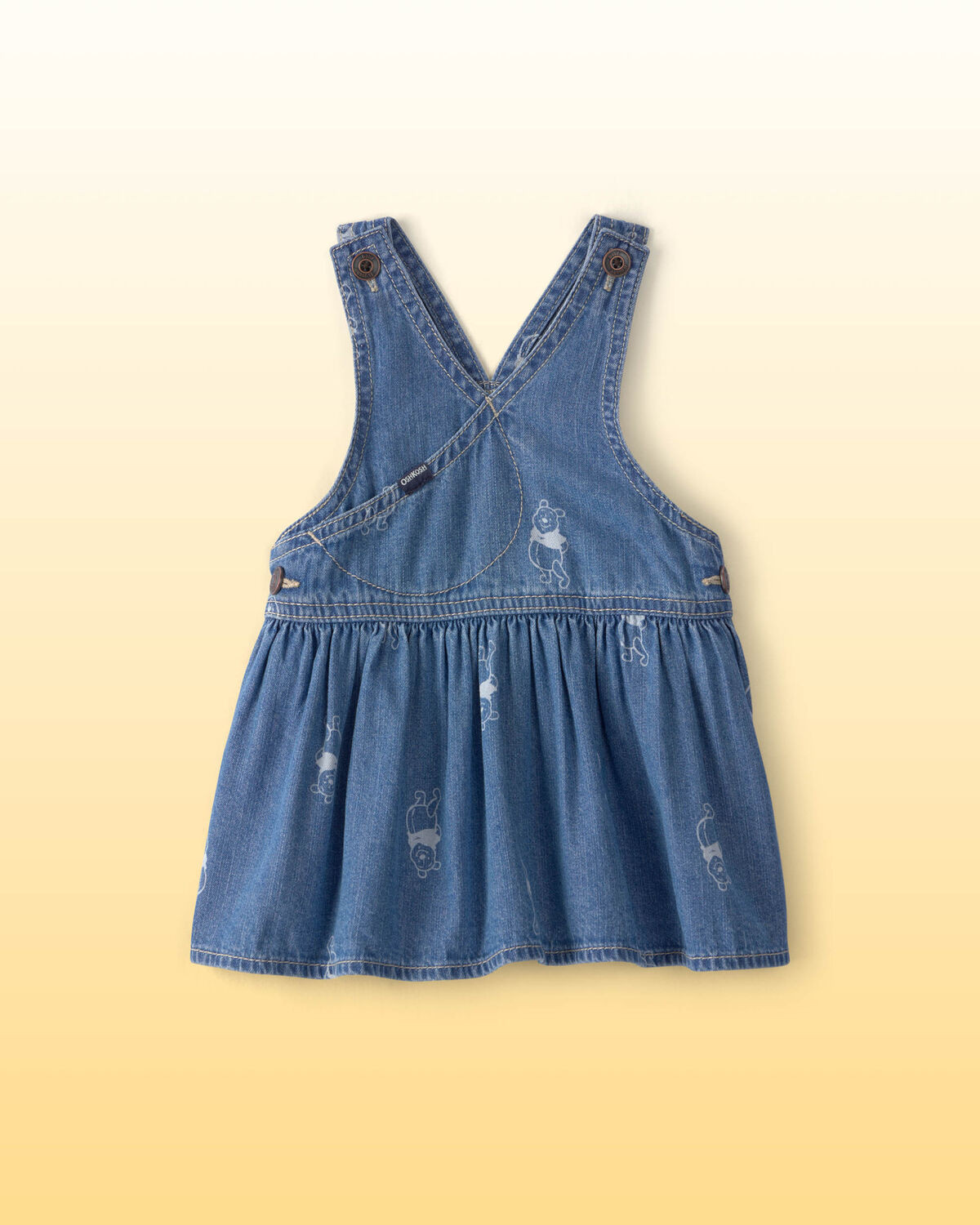 Medium Wash - Baby Girl Disney© Winnie the Pooh Denim Wrap Skirtall - Medium Wash, Selected | Carter's Inc