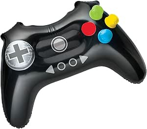 Level Up Multicolor Inflatable Controller – 28" x 17.94" (Pack of 1) - Perfect for Gamers, Part... | Amazon (US)