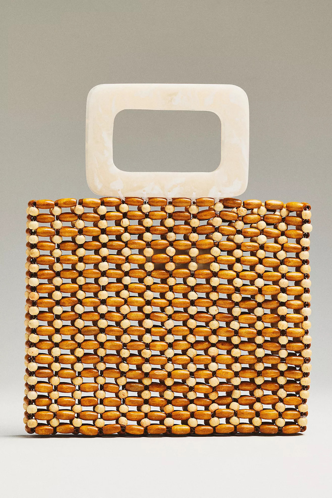 LSPACE Chiado Wood Beaded Bag | Anthropologie (US)