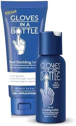 Gloves In A Bottle Shielding Lotion 3.4oz/100ml Tube + 2oz Combo - Second Skin for Hands & Body | Amazon (US)