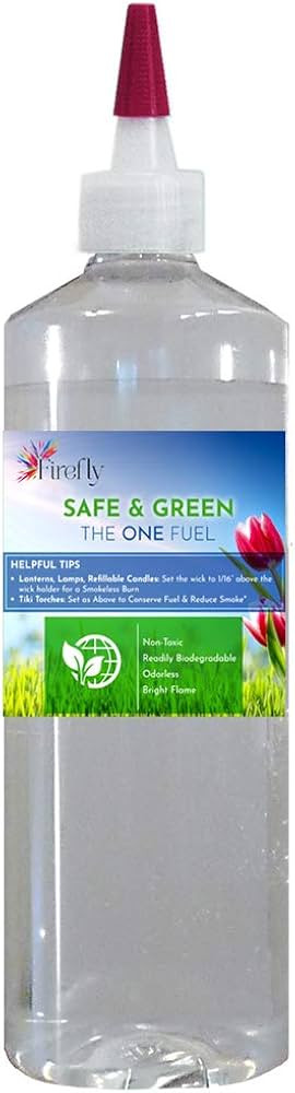 Firefly Fuel Kosher Torch Fuel - Safe & Green Fuels - Non-Toxic & Clean Burning - Enjoy Outdoor S... | Amazon (US)