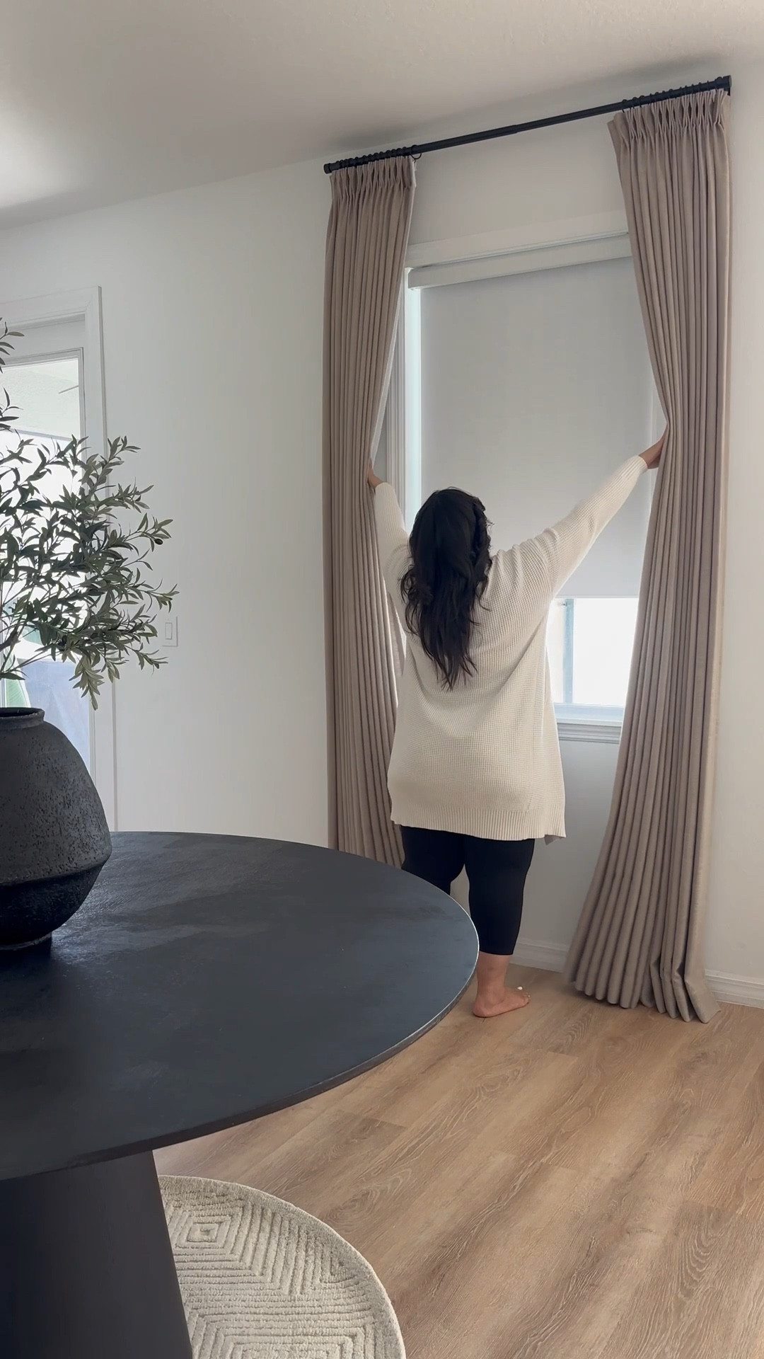 Love these textured linen curtains 🫶😍

How to order for these exact ones:
Liz Linen drape pleated
Color: Burlywood Birch 1908-5
Header style: Triple pleated
Width: 65 inches
Length: 106 inches
Lining type: Privacy shading
Memory training
Quantity: 4 panels

#LTKHome