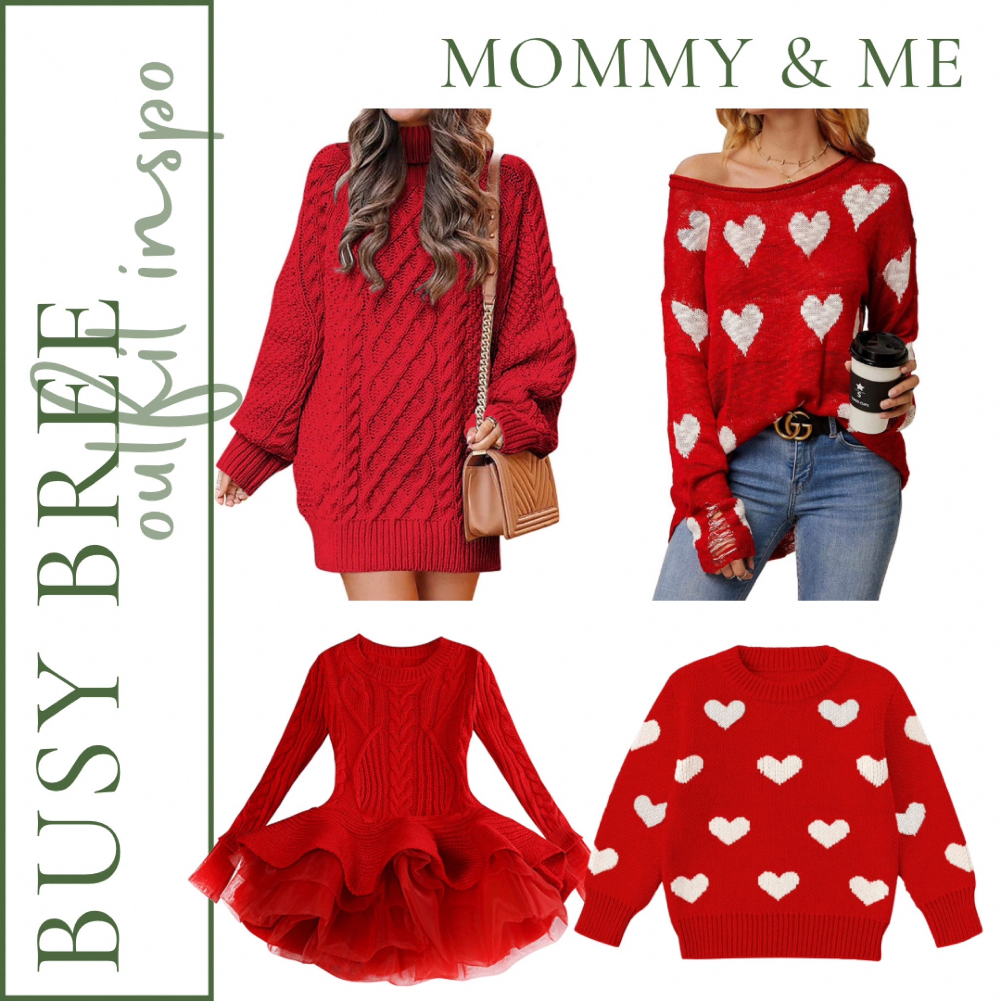 Mommy and me matching outfits, Valentine’s Day outfit, toddler valentines, heart sweater 

#LTKunder50 #LTKkids #LTKHoliday