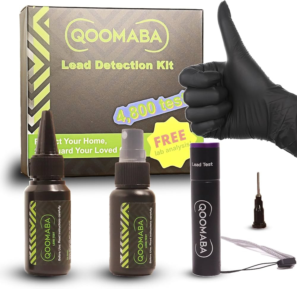 Lead Test Kit – 2‑Bottle Lead Testing Kit for Dishes & Paint, Instant Lead Test Swabs, Lead T... | Amazon (US)