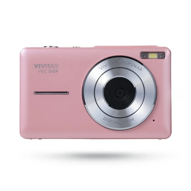 Vivitar Popsnap Digital Camera, Pink, 16x Zoom, 1080p, Micro SD, Single Pack | Walmart (US)