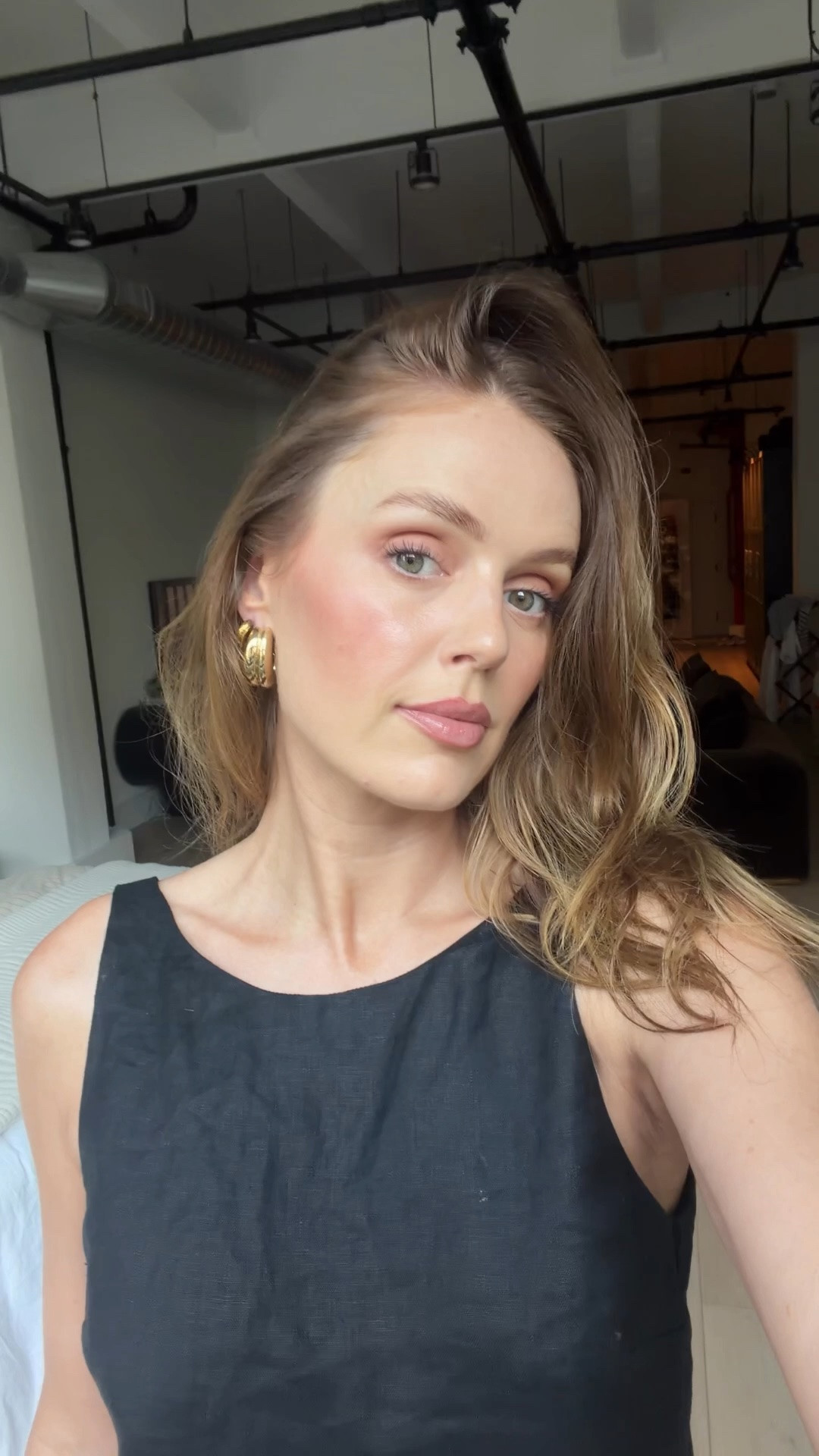 Dewy rosey make up - this blush is phenomenal