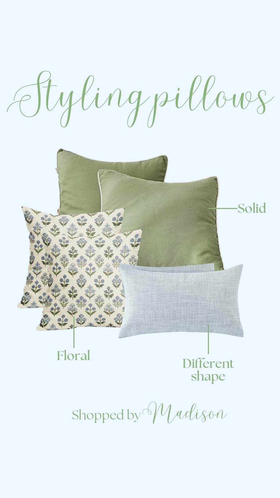 Styling throw pillows, amazon pillow covers, design tips, amazon home decor

#LTKHome #LTKFindsUnder50 #LTKStyleTip