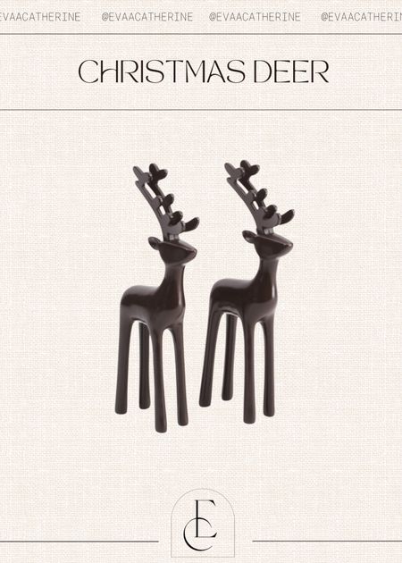Chocolate brown deer 🤎✨

Affordable finds, holiday sale, Christmas deer