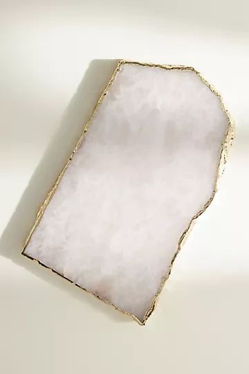 Gilded Agate Cheese Board | Anthropologie (US)