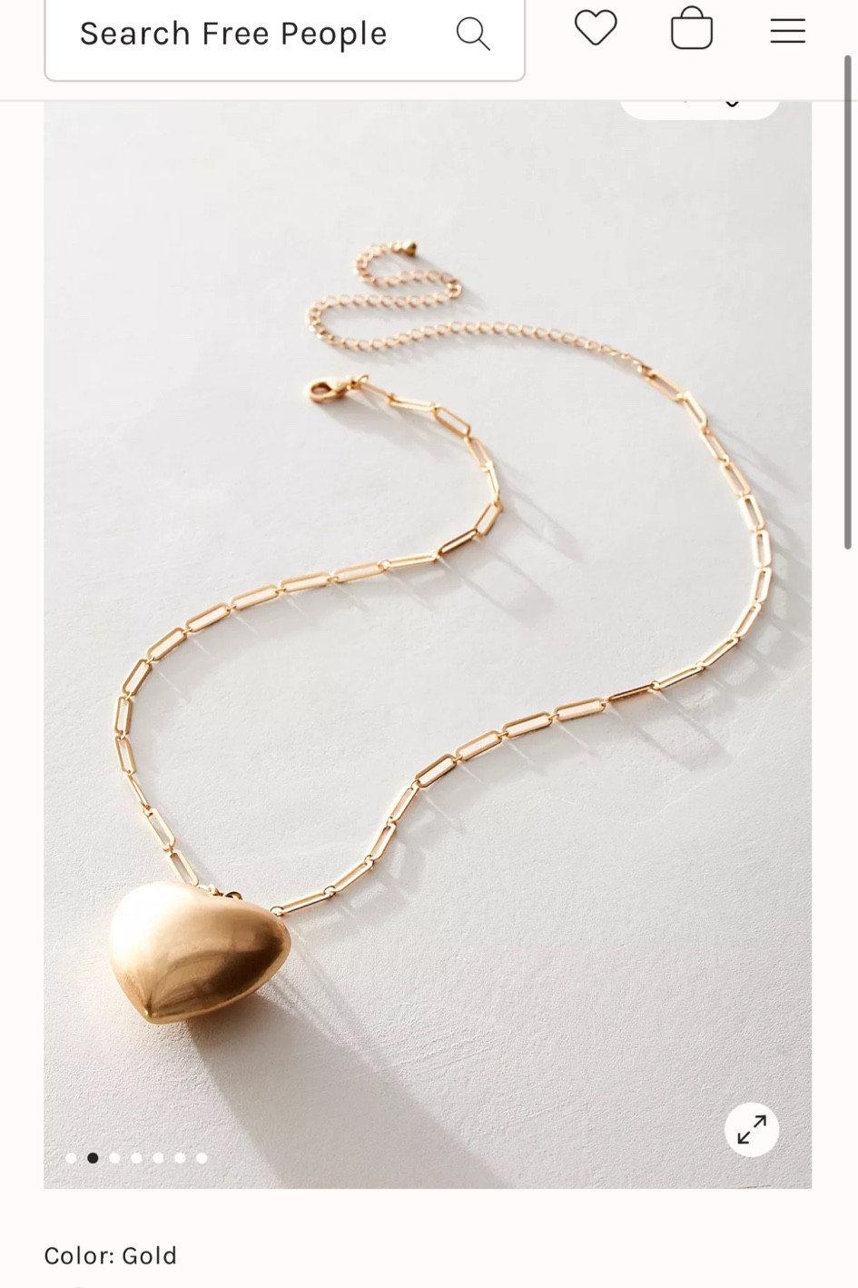 Roxanne Assoulin heart necklace dupe from Free People only $30! ✨

#LTKFindsUnder100 #LTKStyleTip