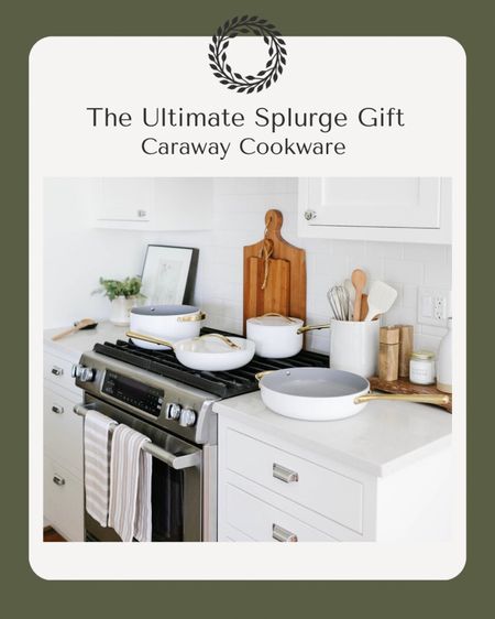 Caraway cookware, Nonstick cookware, nontoxic pans, gift guide, gift for home

#LTKGiftGuide #LTKHoliday #LTKhome