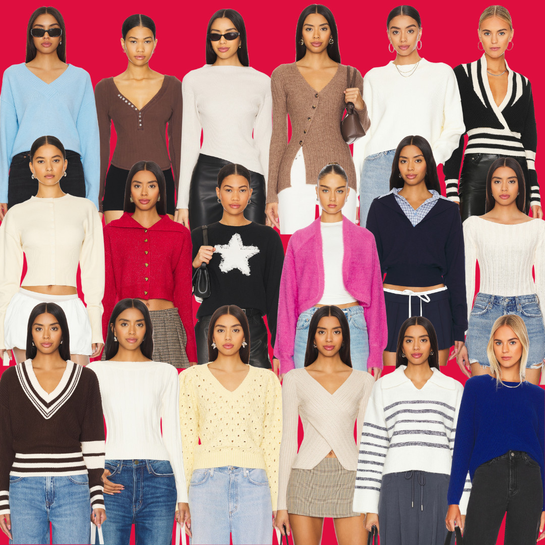 Revlove Sweaters Under $100 Because let's be real no one wants to buy tops more than that. A lot of these have multiple colors so check them out! 

 #LTKGiftGuide