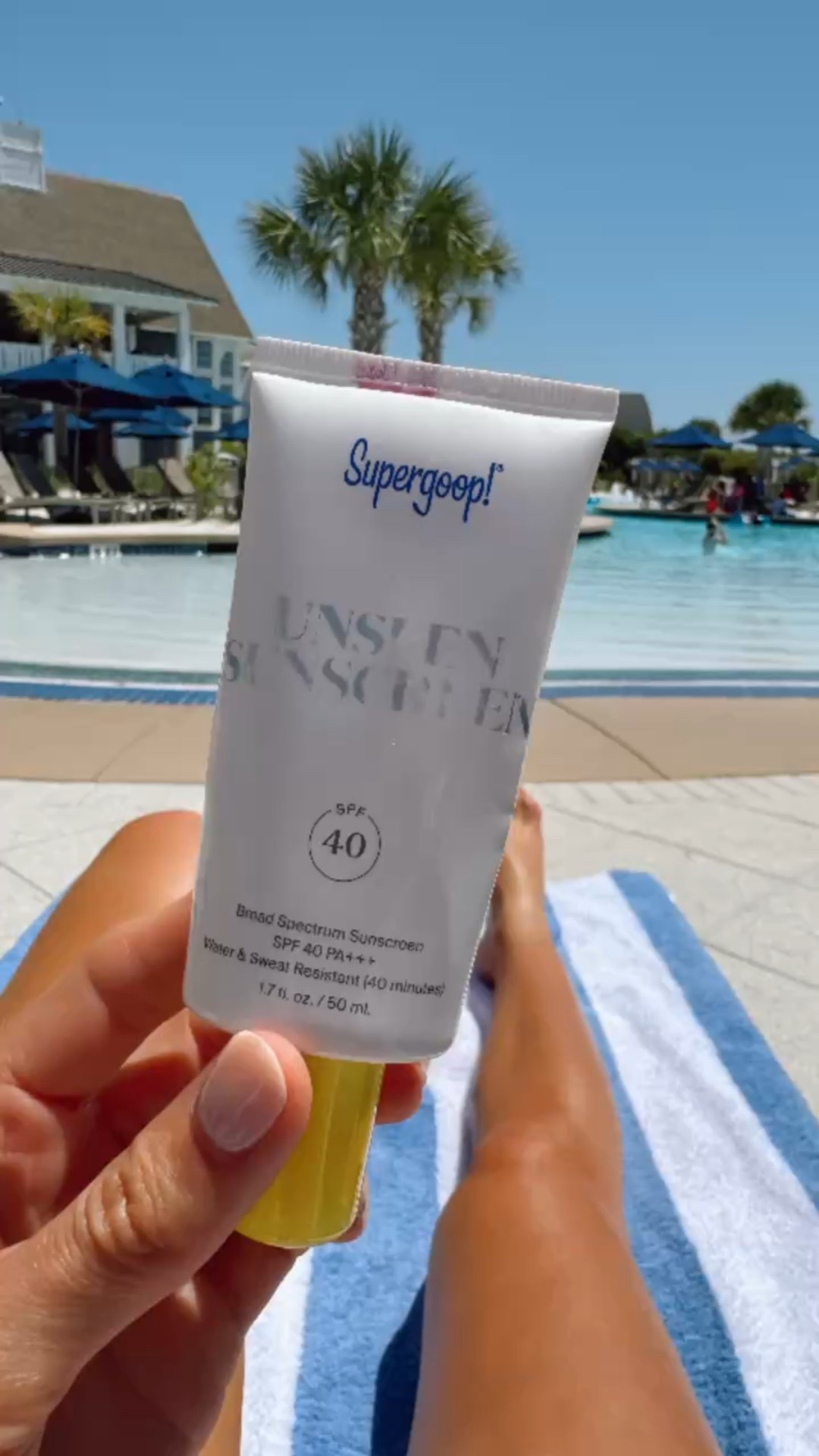 Sunscreen is a necessity for a tropical vacation! Love this one for your face from @Supergoop! 

Loverly Grey, sunscreen, face sunscreen, resort essentials, beach essentials, vacation 

#LTKTravel