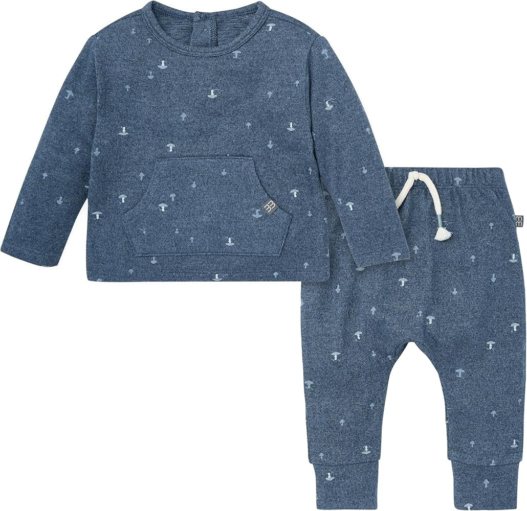 Modern Moments by Gerber baby-boys Hacci Pants Set With Kanga Pocket | Amazon (US)