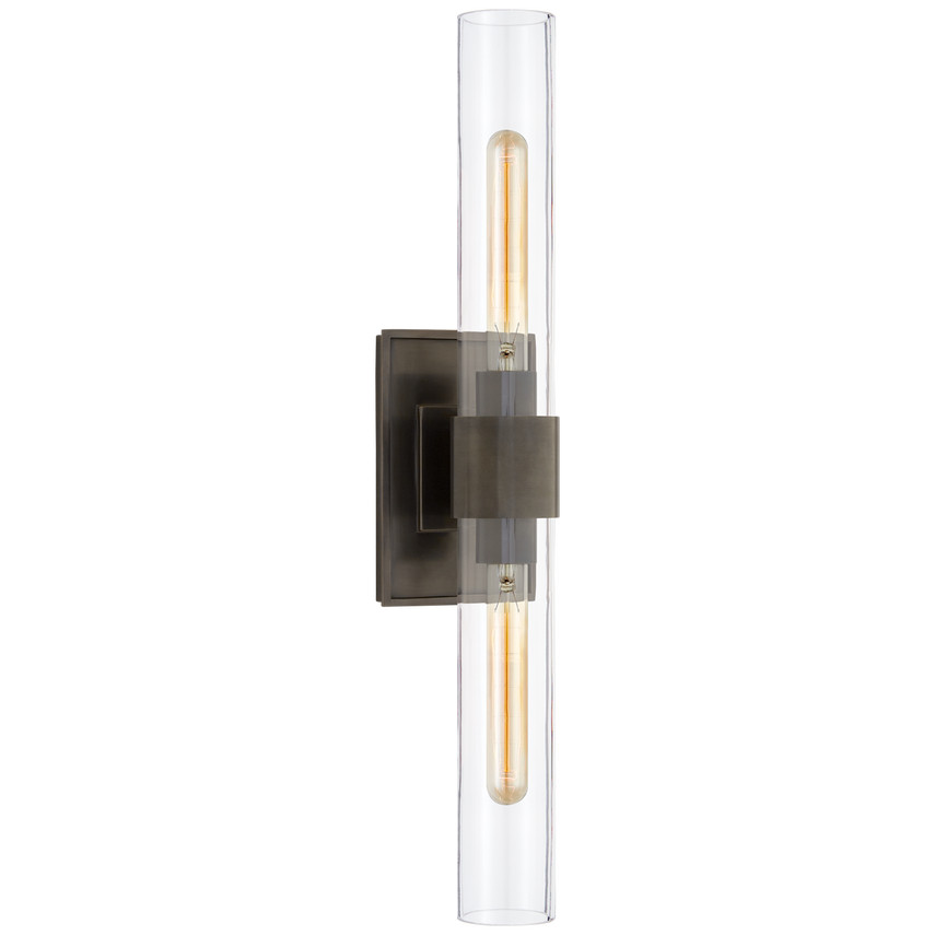 Presidio Petite Double Sconce | Visual Comfort