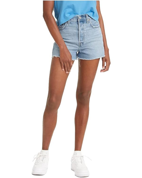 Levi's Women's Premium Ribcage Shorts | Amazon (US)