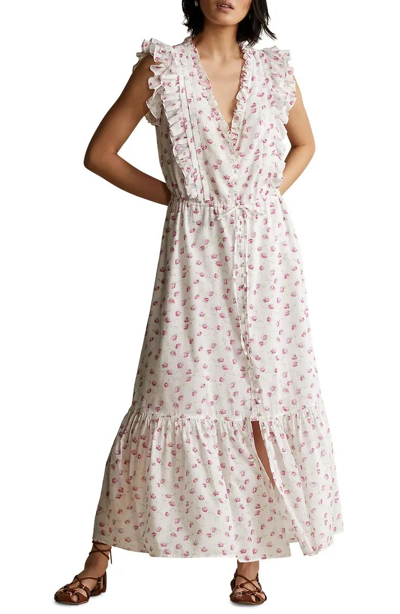 Floral Fit & Flare Maxi Dress | Nordstrom