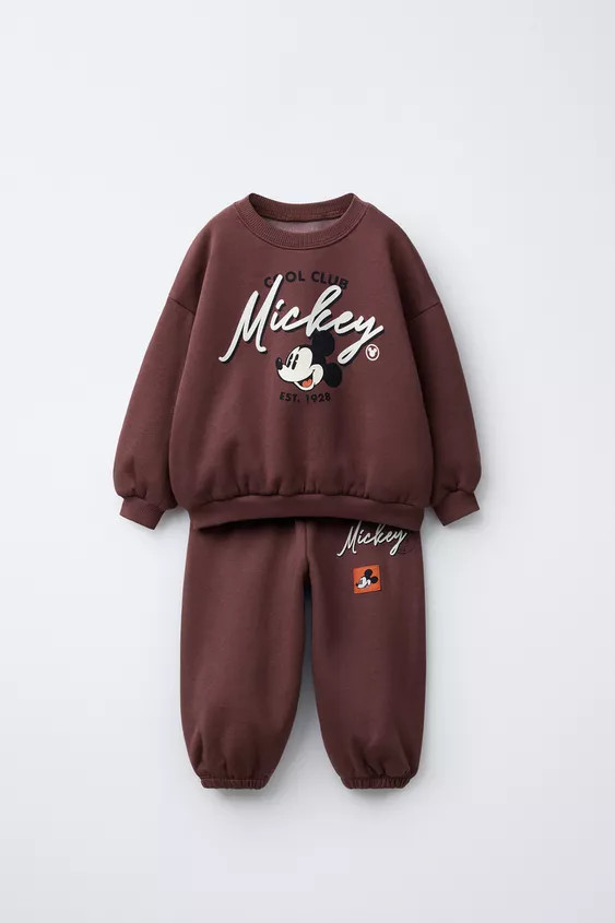 MICKEY MOUSE © DISNEY JOGGING SWEATSHIRT AND JOGGER PANTS SET | Zara US