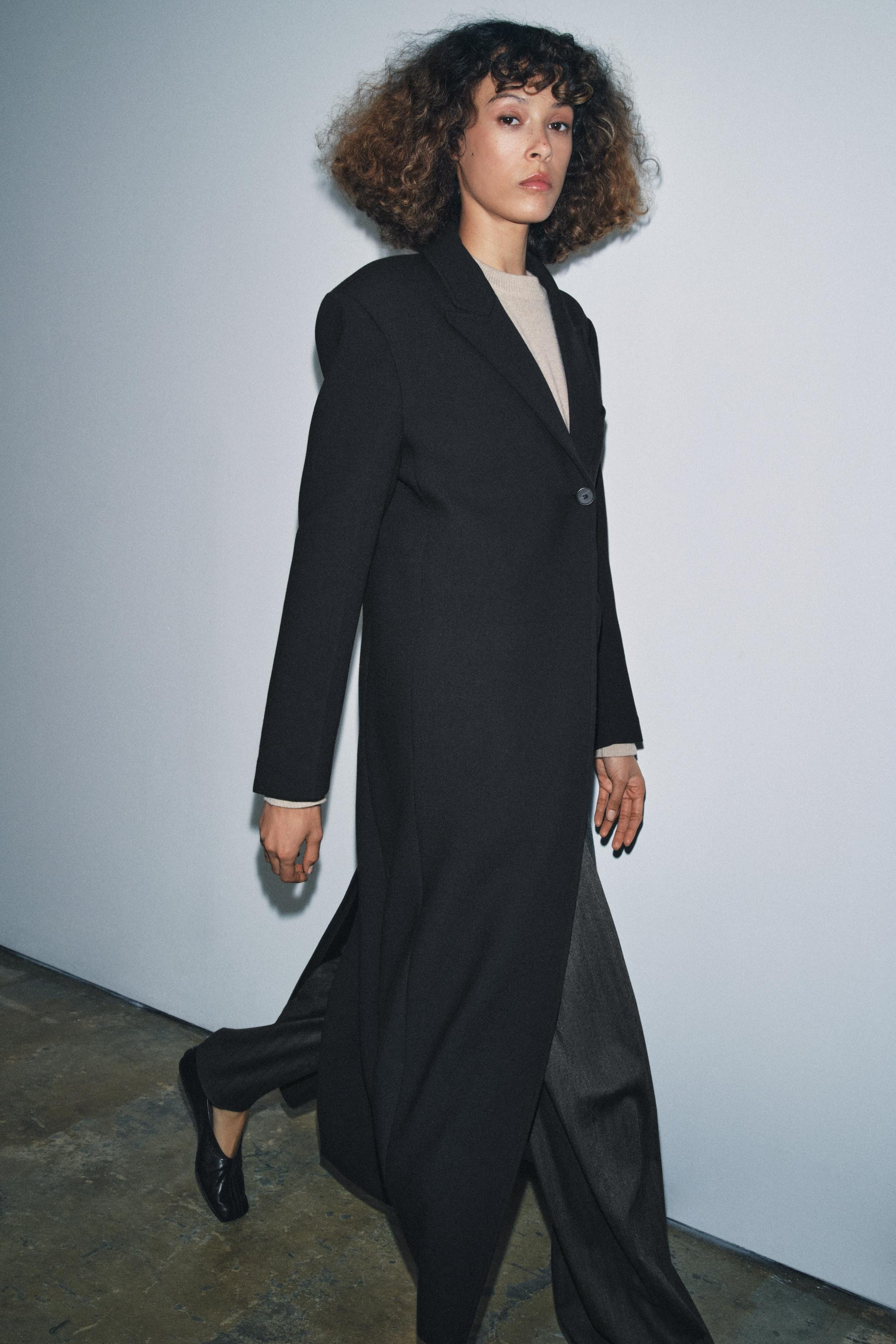 ZW COLLECTION FITTED BUTTON COAT | Zara UK