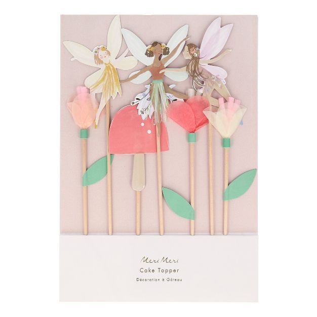 Meri Meri Fairy Cake Toppers (Pack of 7) | Target