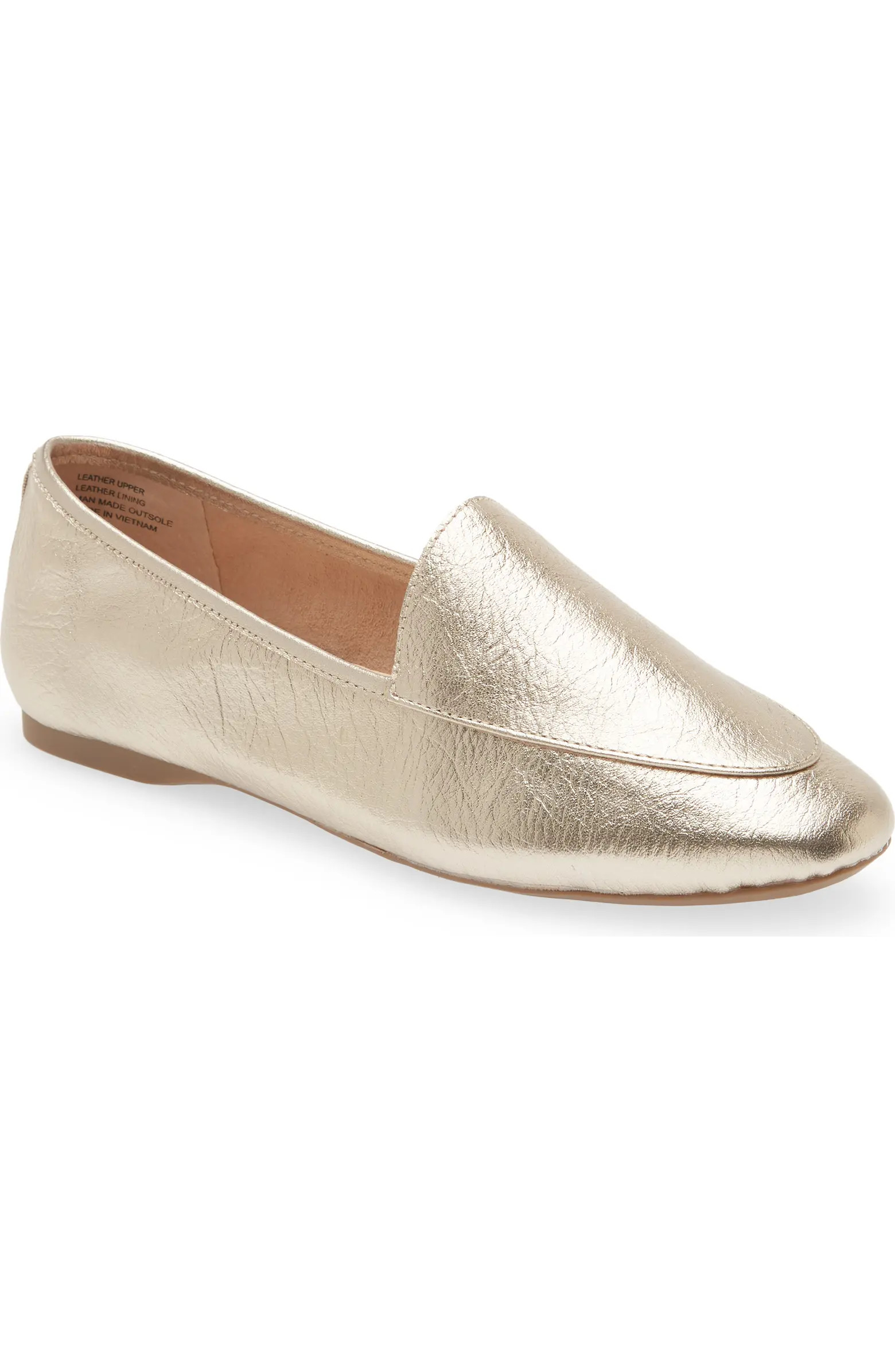 Vesper Leather Flat (Women) | Nordstrom