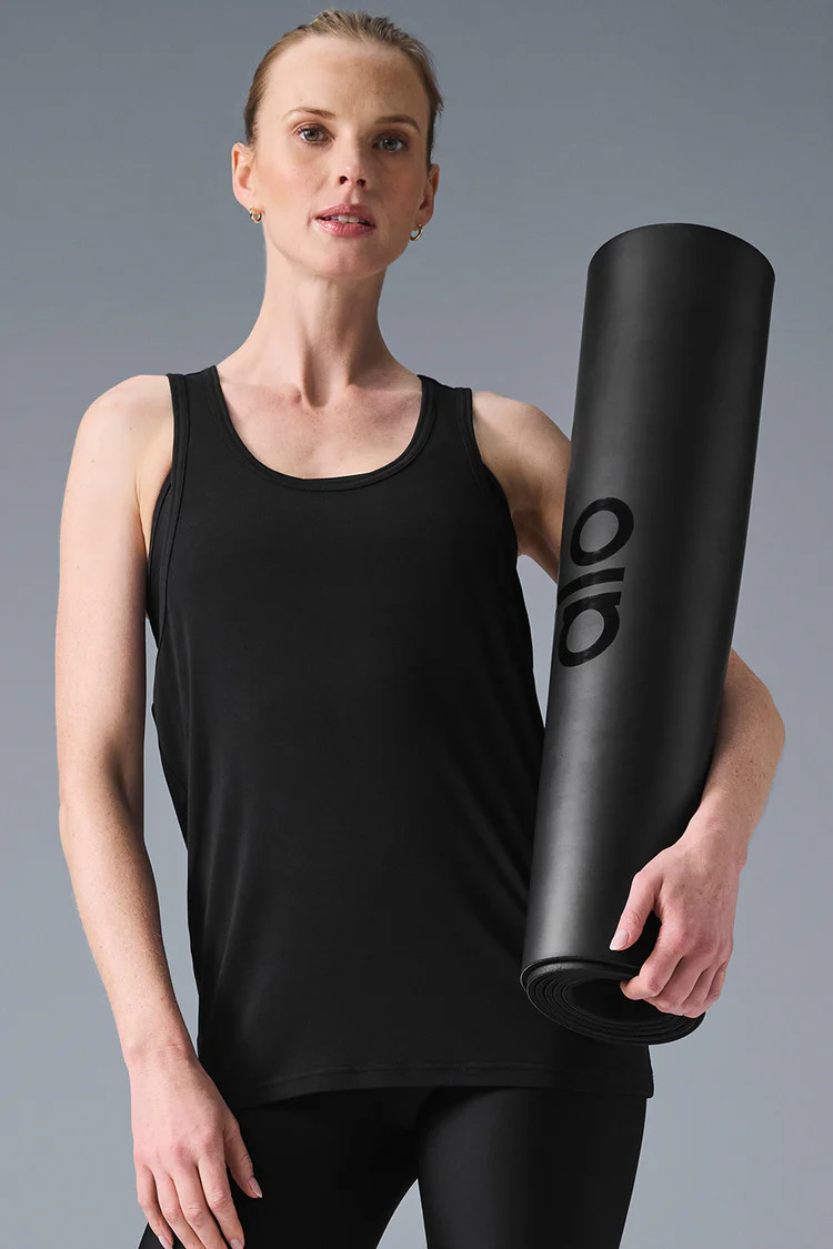 Everyday Modal Rib Tank - Black | Alo Yoga (US)