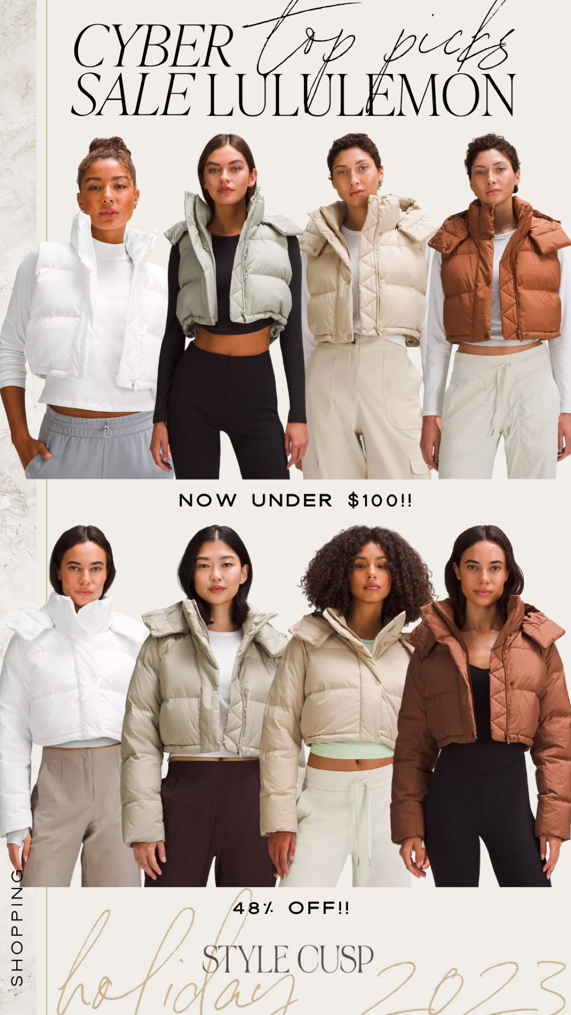 LULULEMON wunder puff on sale!

#LTKSeasonal #LTKCyberWeek