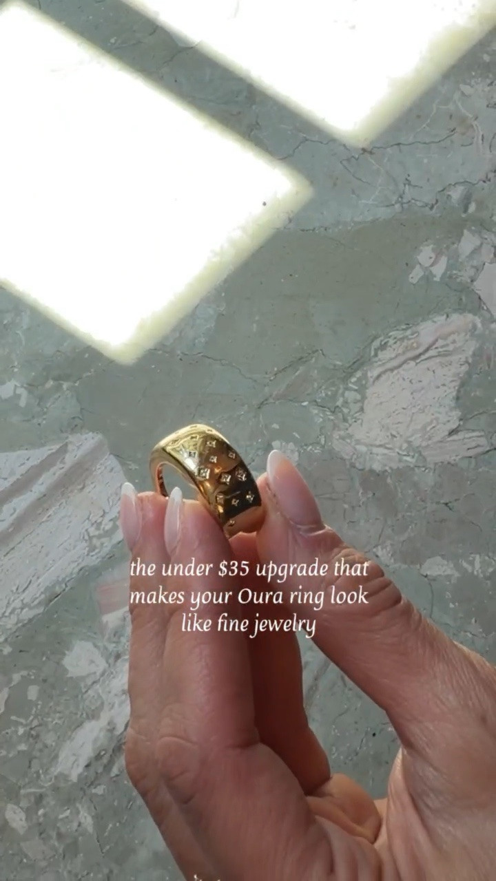 Love this oura ring cover & its on sale!