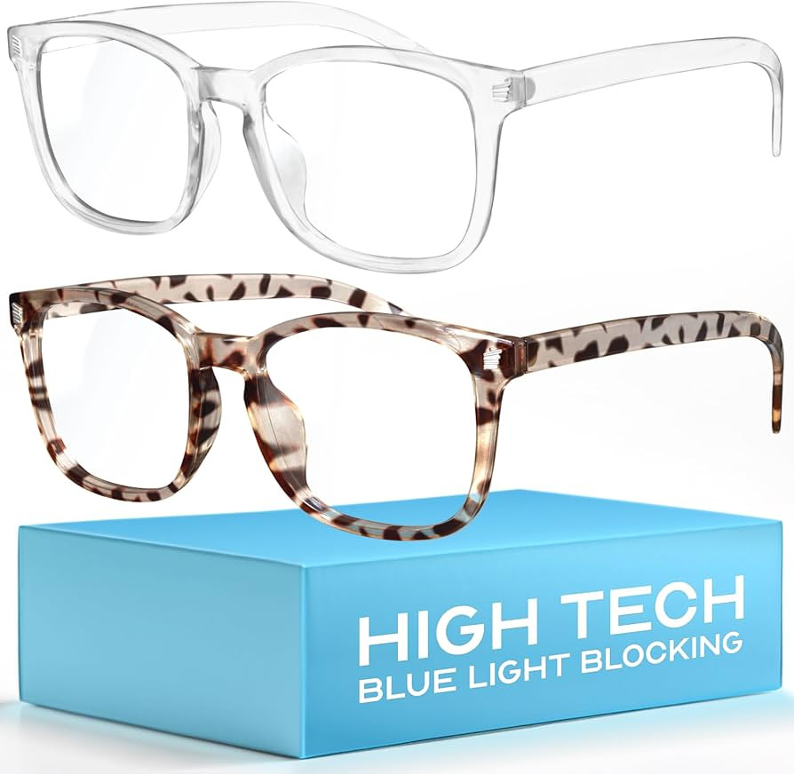 livho High Tech Blue Light Glasses - Advanced up to 99% Blue Light Blocking Computer Glasses - Sc... | Amazon (US)
