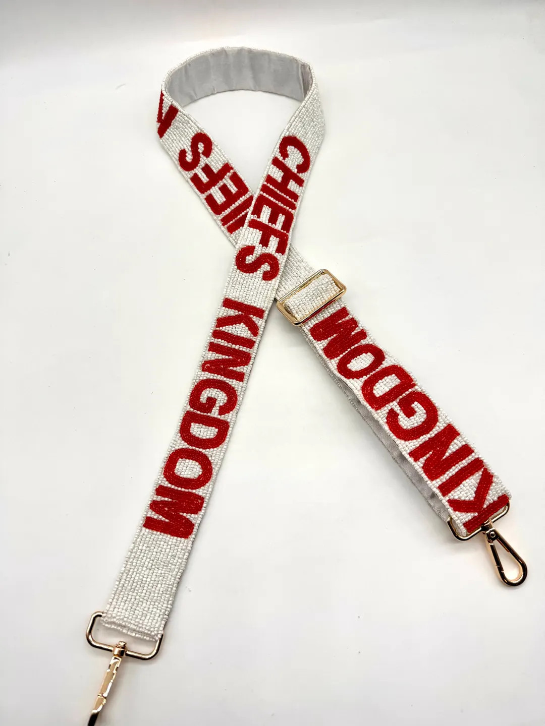 Gameday Purse Strap Chiefs Kingdom Beaded Bag Strap Football Fan Gift Idea Chiefs Game Day Fit - ... | Etsy (US)