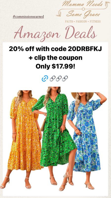 Great dress and it comes in so many great color options! Under $20 until 6/3!

#LTKFindsUnder50 #LTKSaleAlert #LTKSeasonal