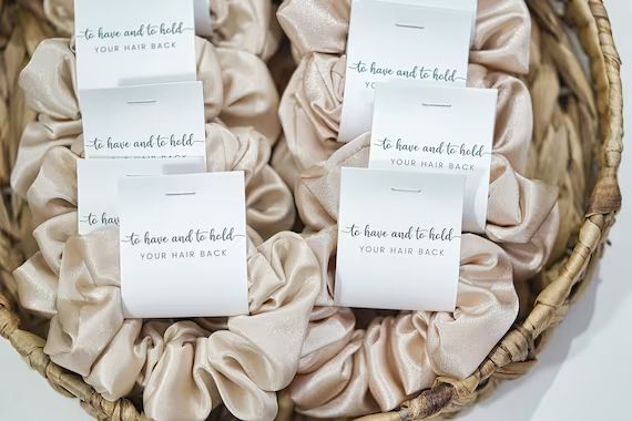 Champagne Bridesmaid Gifts Scrunchie Proposal  to Have and to - Etsy | Etsy (US)