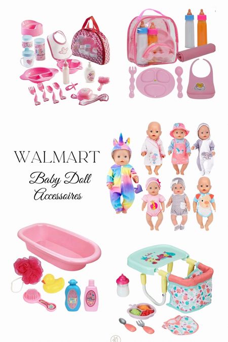 Walmart Gift Guide: Baby doll accessories 
#WalmartPartner @walmart 
